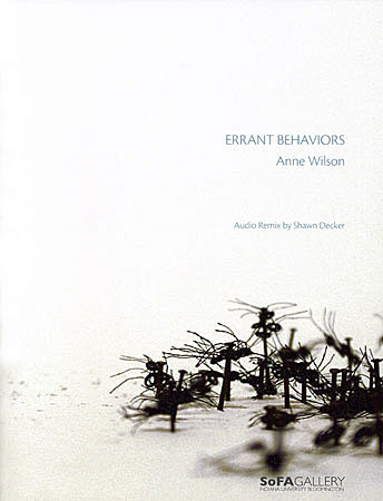 cover of Errant Behaviors catalogue